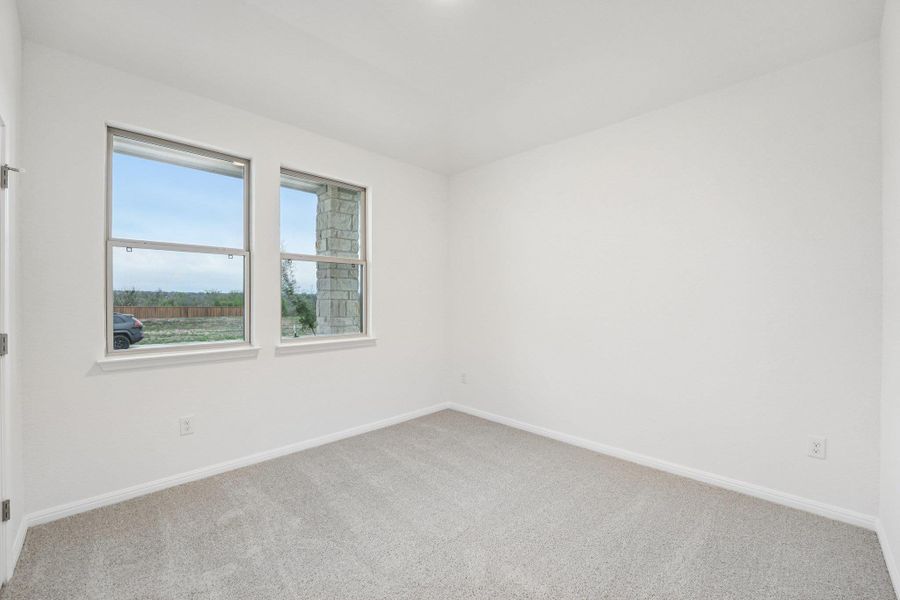 Spacious, unfurnished interior of a new home in Crosswinds, Kyle (Image 23).