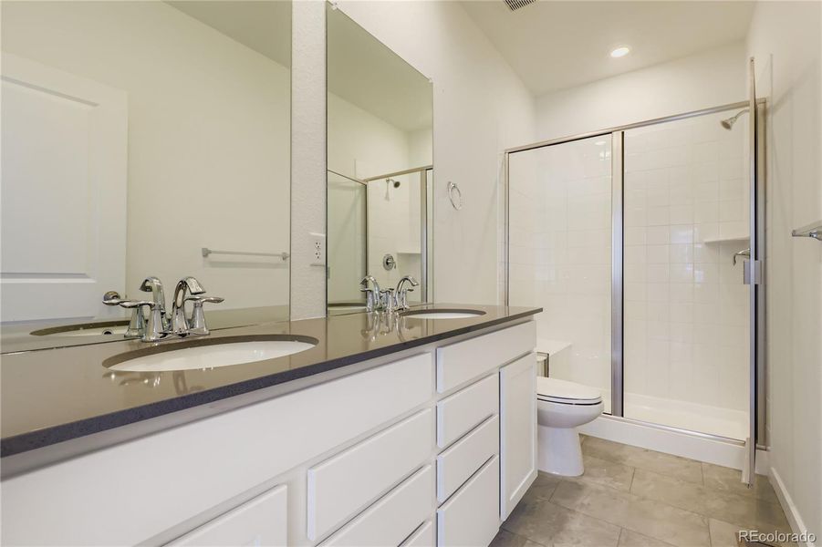 Furnished interior view inside a new home in Parterre: The Parkside Collection, Thornton (Image 9).