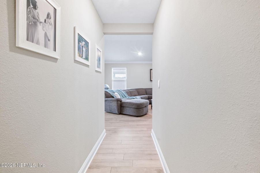 Furnished interior view inside a new home in Dorado at Entrada, St. Augustine (Image 12).