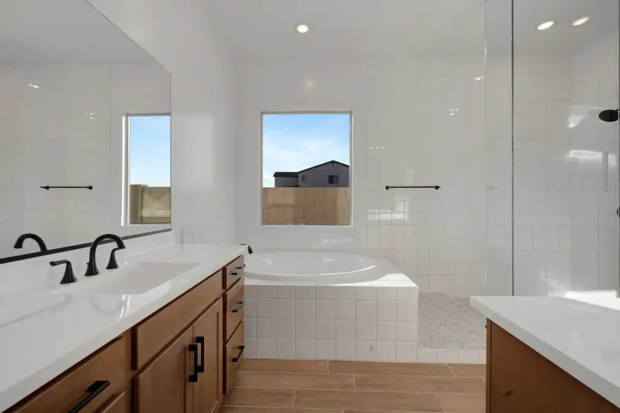 Furnished interior view inside a new home in Soleo, San Tan Valley (Image 12). Furnished interior view inside a new home in Soleo, San Tan Valley (Image 12).