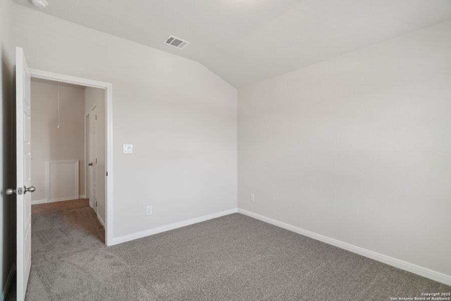 Spacious, unfurnished interior of a new home in Legendary Trails - Classic Series, Cibolo (Image 18). Spacious, unfurnished interior of a new home in Legendary Trails - Classic Series, Cibolo (Image 18).