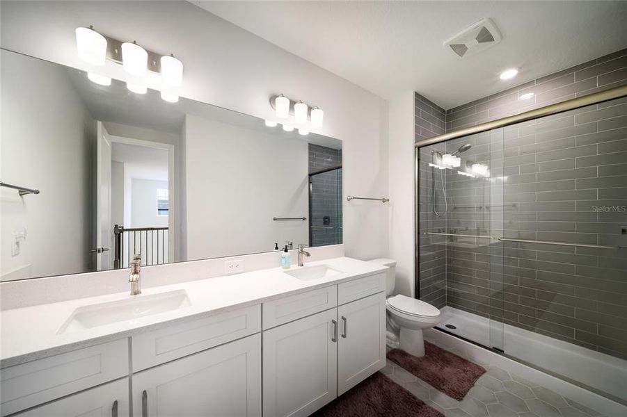 Furnished interior view inside a new home in Sweetwater at Lakewood Ranch, Bradenton (Image 12).