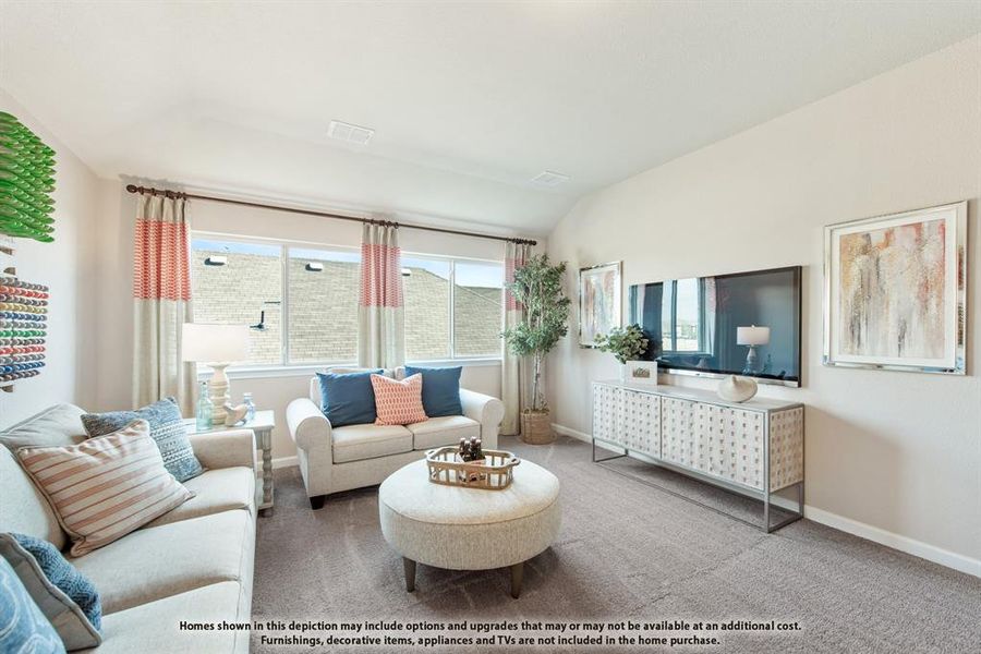 Furnished interior view inside a new home in Star Ranch, Godley (Image 9).