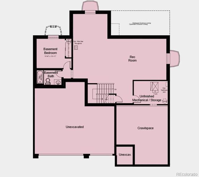 Additional Highlights Include: downstairs bedroom, finished basement, outdoor living, and 8' sliding glass door.