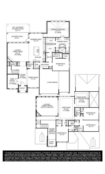 2D floor plan layout of this home in Valencia, Manvel, TX (Image 2). 2D floor plan layout of this home in Valencia, Manvel, TX (Image 2).