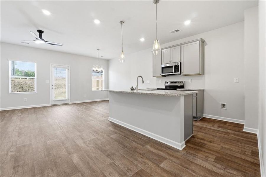 Furnished interior view inside a new home in Azalea Hills, Temple (Image 7).
