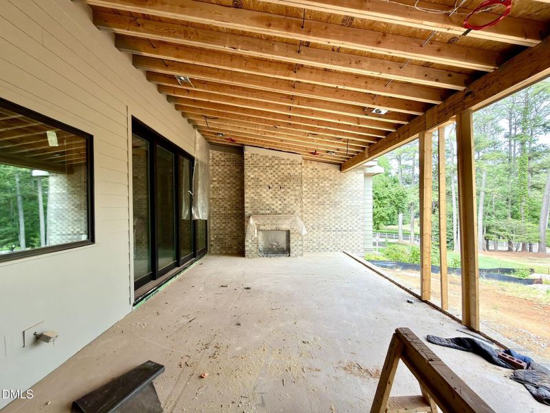 Rear Porch