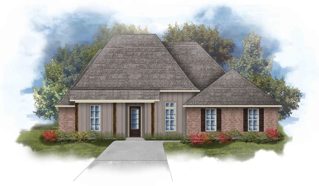 Renoir IV I - Front Elevation - DSLD Homes