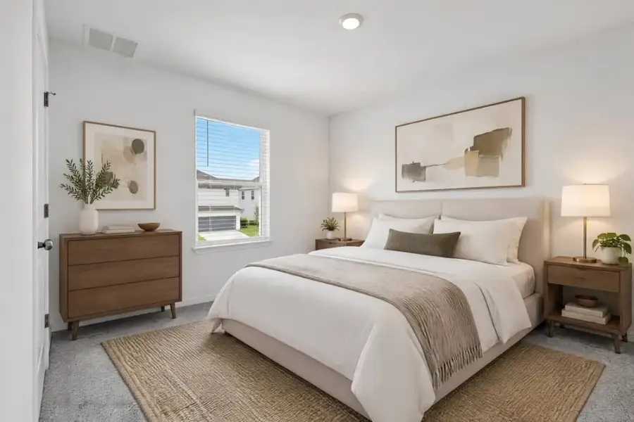 Furnished interior view inside a new home in Emory Crossing, Hutto (Image 11).