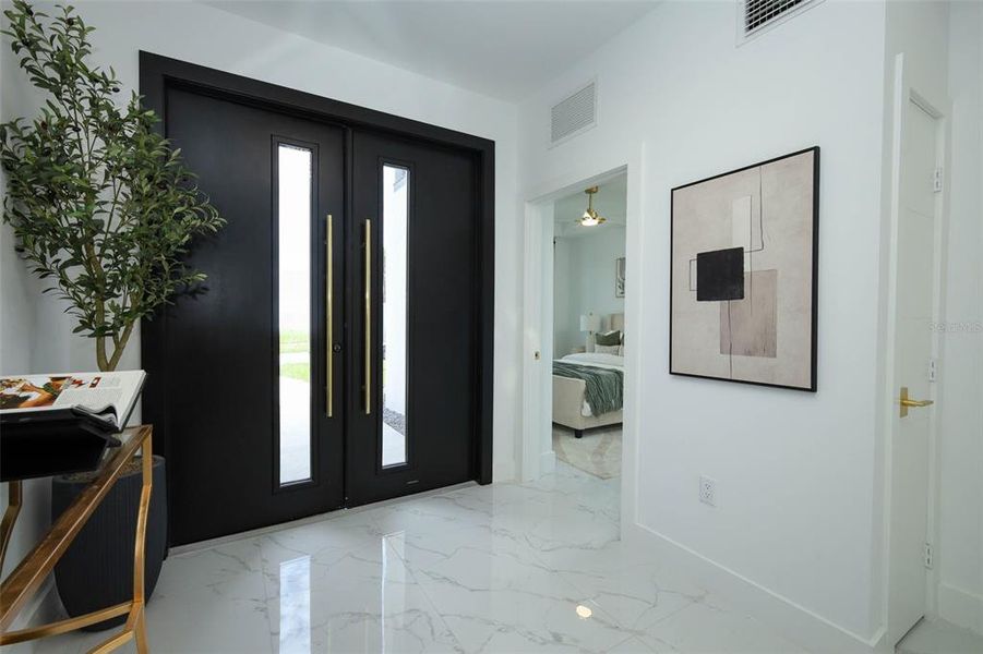 Furnished interior view inside a new home in , Ormond Beach (Image 15). Furnished interior view inside a new home in , Ormond Beach (Image 15).