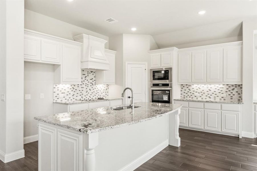 Furnished interior view inside a new home in Georgetown at Kings Fort 60s, Kaufman (Image 6).