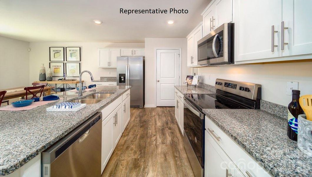 Furnished interior view inside a new home in The Hamptons at Hickory, Hickory (Image 7).