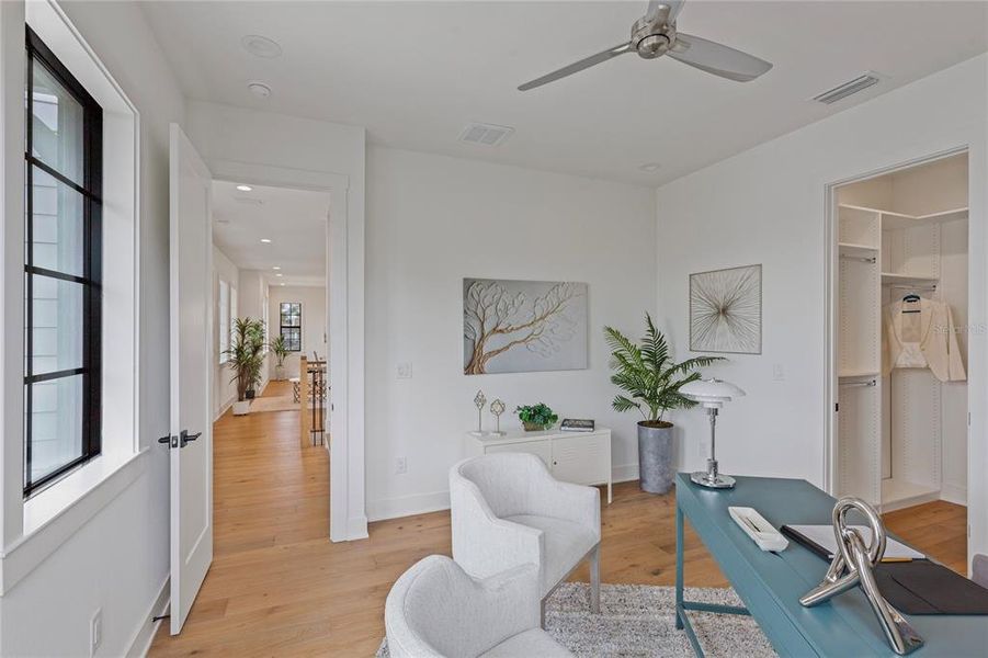 Furnished interior view inside a new home in , St. Petersburg (Image 50).