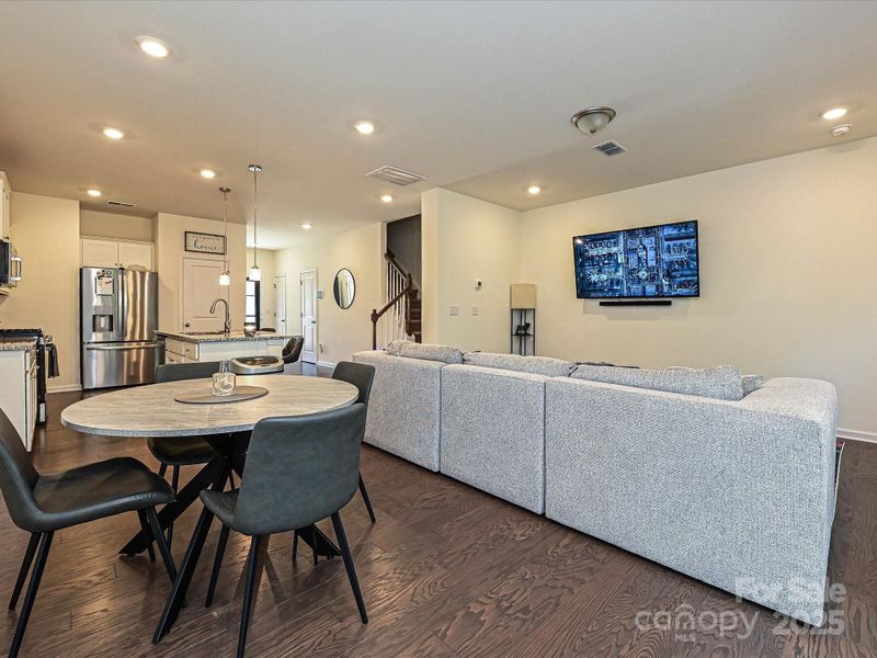 Furnished interior view inside a new home in , Matthews (Image 10).