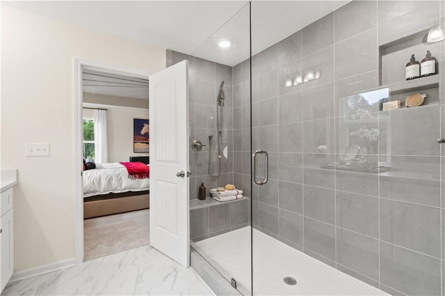 Furnished interior view inside a new home in Hamilton Lakes, Lawrenceville (Image 45).