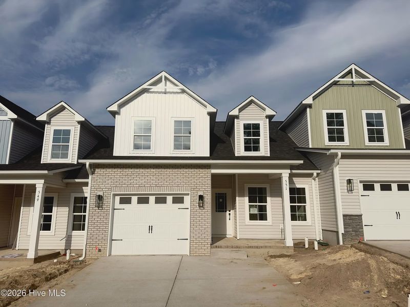 In-progress construction of a new home in Autumn Trail, Bolivia, NC (Image 24).