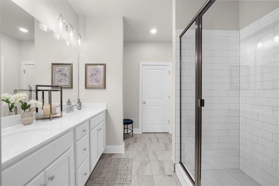 Furnished interior view inside a new home in , Dawsonville (Image 5).