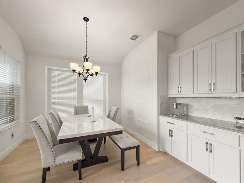 Furnished interior view inside a new home in Belle Meadows, Cleburne (Image 9).
