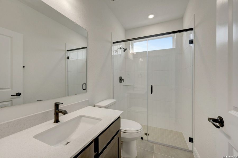 Furnished interior view inside a new home in Davis Ranch 50', San Antonio (Image 13).