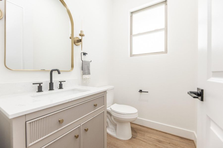 Furnished interior view inside a new home in , Houston (Image 35).