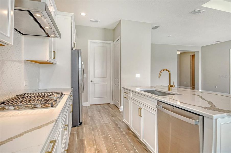 Furnished interior view inside a new home in Canoe Creek, Parrish (Image 9).