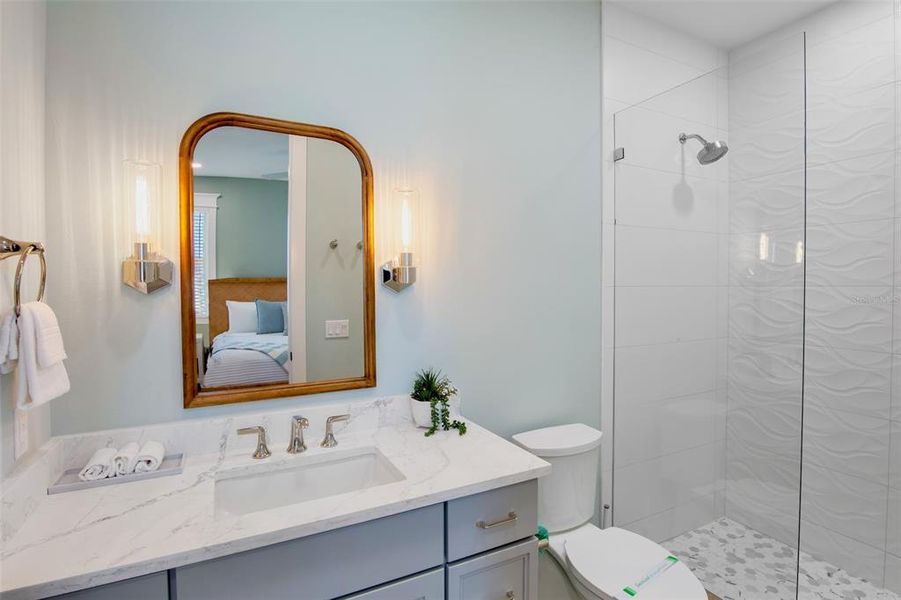 Furnished interior view inside a new home in , Sarasota (Image 39).