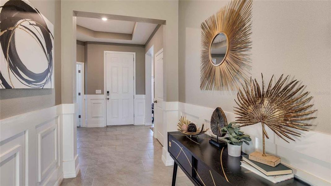 Furnished interior view inside a new home in , Wesley Chapel (Image 3).