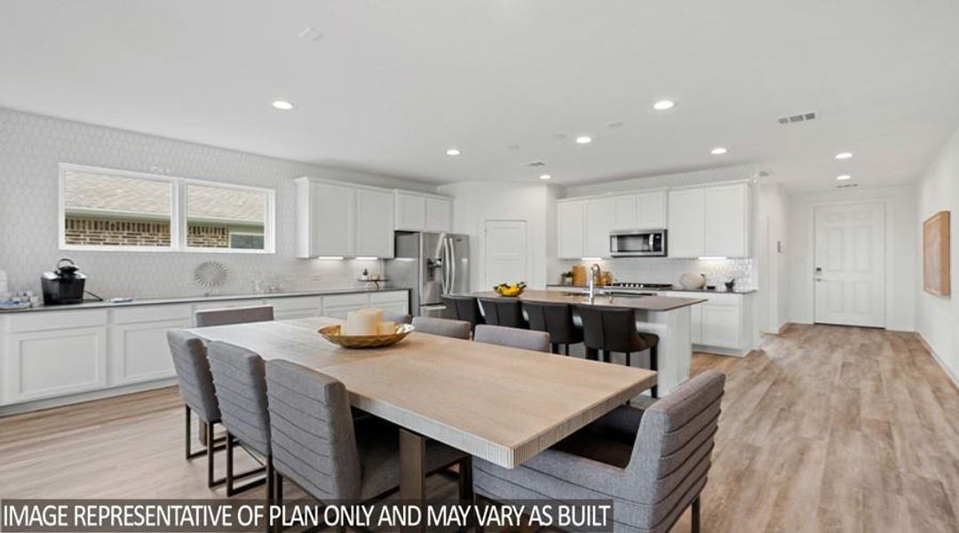 Furnished interior view inside a new home in Mill Creek Estates, Magnolia (Image 23). Furnished interior view inside a new home in Mill Creek Estates, Magnolia (Image 23).