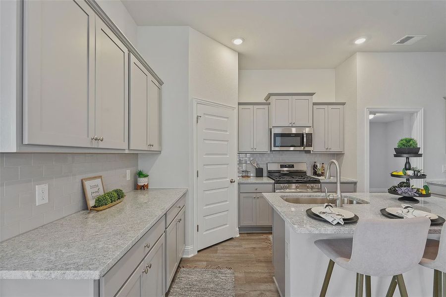Furnished interior view inside a new home in Grand Oaks Reserve, Cleveland (Image 15).