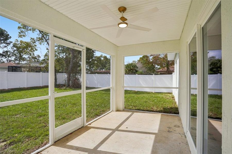 Exterior details and patio area of a home in , Ocala (Image 24).