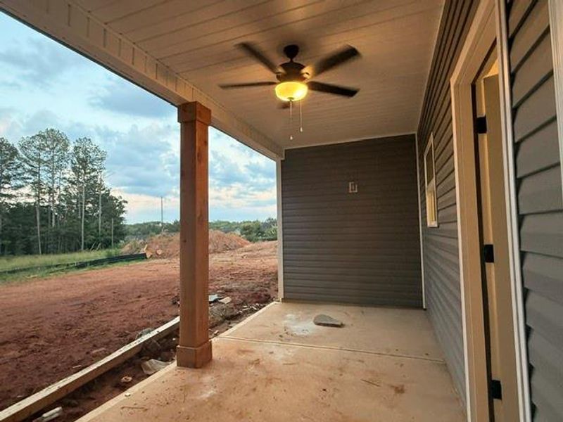 Exterior details and patio area of a home in , Dallas (Image 2). Exterior details and patio area of a home in , Dallas (Image 2).