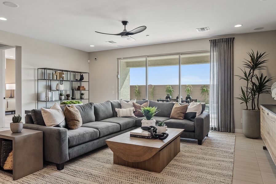 Furnished interior view inside a new home in Artisan at Asante, Surprise (Image 7).