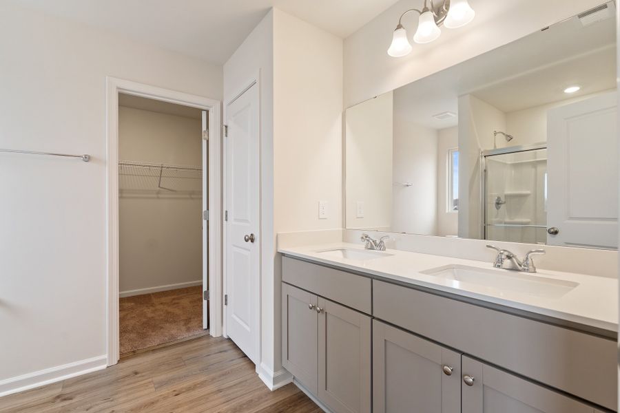 Furnished interior view inside a new home in Tucker Ridge, Pendleton (Image 9).