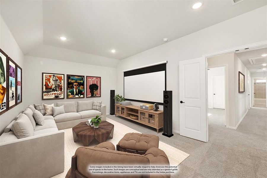 Furnished interior view inside a new home in Addison Hills, Cedar Hill (Image 14).