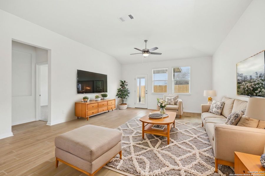 Furnished interior view inside a new home in Carmel Ranch, Schertz (Image 14).