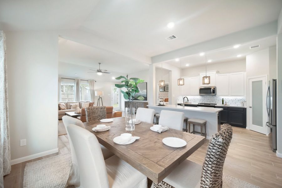 Representative furnished interior of a home built from the Maxwell by Beazer Homes in Copia Pines, Montgomery (Image 7).