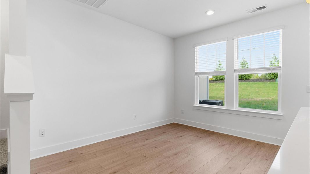 Inviting breakfast area with a seamless connection to the kitchen for everyday living in Anderson, SC
