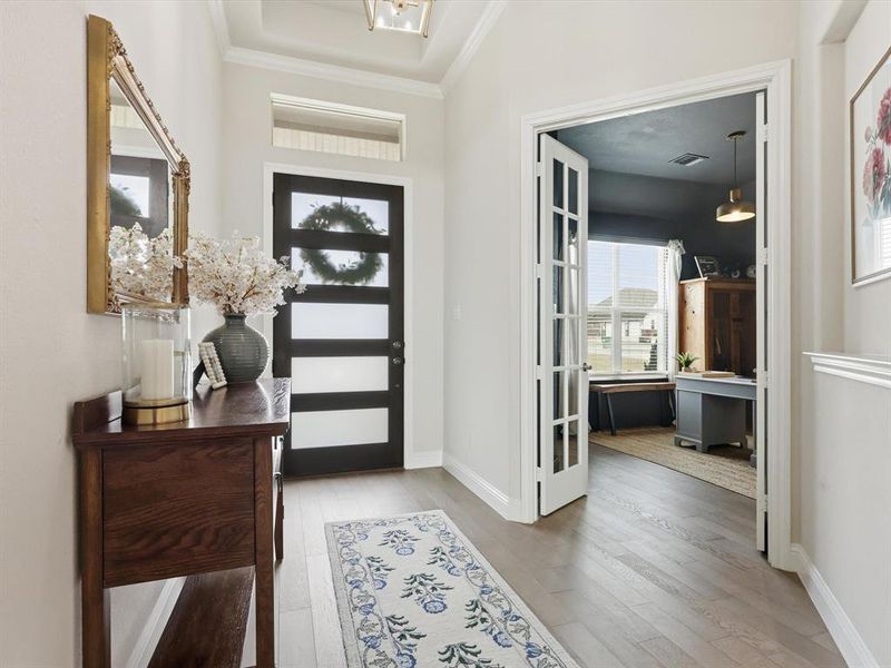 Furnished interior view inside a new home in , New Fairview (Image 5).