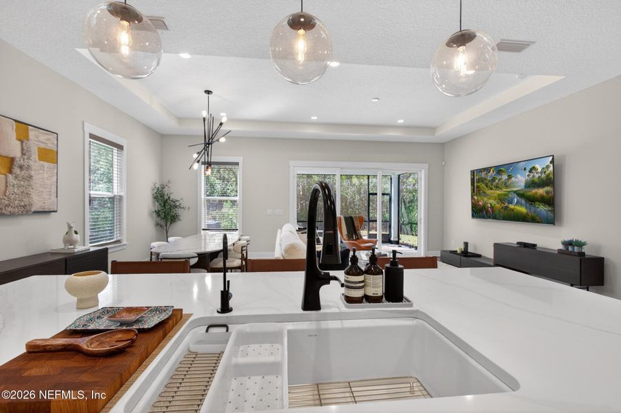 Furnished interior view inside a new home in , St. Johns (Image 42).