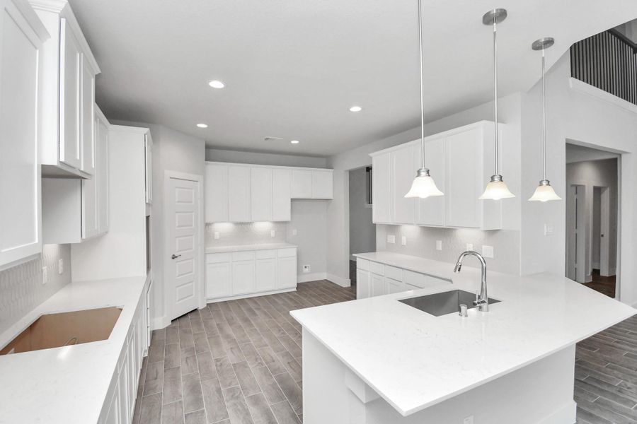 This generously spacious kitchen is a dream realized!