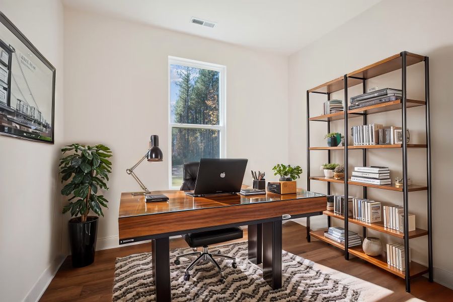 Representative furnished interior of a home built from the Fontana by Caruso Homes in Rolling Meadows, Mooresville (Image 16). Representative furnished interior of a home built from the Fontana by Caruso Homes in Rolling Meadows, Mooresville (Image 16).