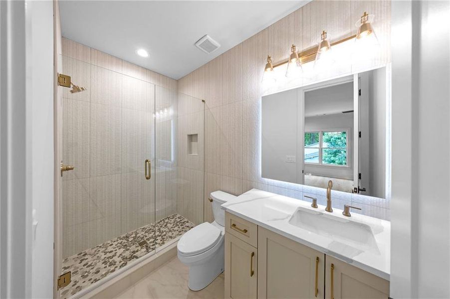 Furnished interior view inside a new home in , Alpharetta (Image 14). Furnished interior view inside a new home in , Alpharetta (Image 14).