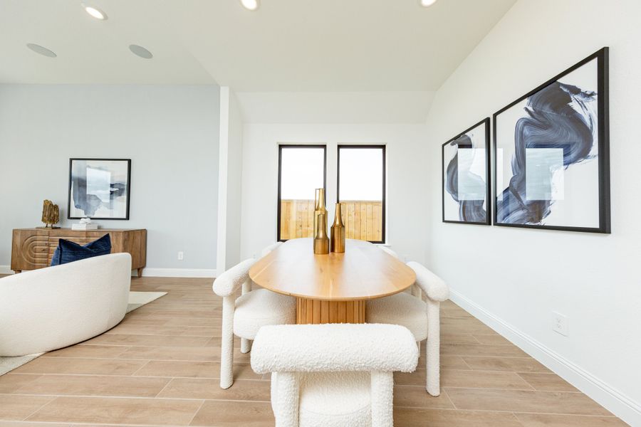 Representative furnished interior of a home built from the Reflection by Beazer Homes in Bridgeland: Signature Collection, Cypress (Image 5).