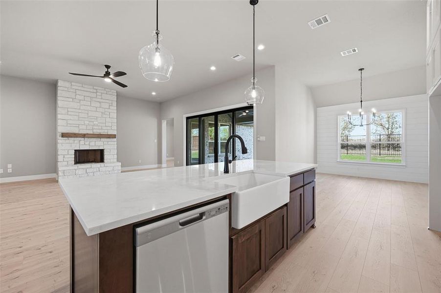 Furnished interior view inside a new home in LeTara, Haslet (Image 9).