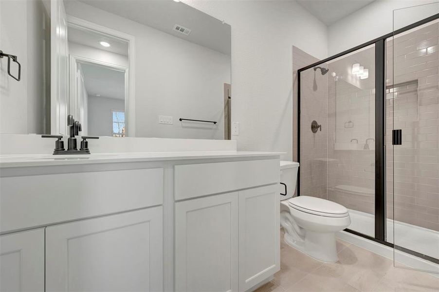 Furnished interior view inside a new home in Aster Park, McKinney (Image 13).