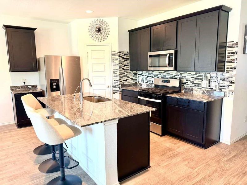 Furnished interior view inside a new home in Bryan Grove, Rosenberg (Image 7).