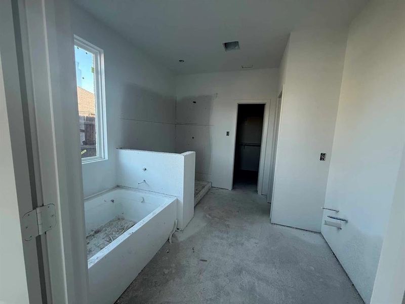 Primary Bathroom Construction Progress Primary Bathroom Construction Progress