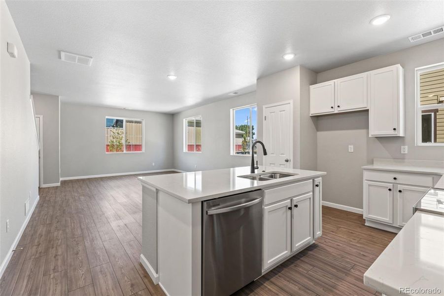 Furnished interior view inside a new home in Spring Valley, Longmont (Image 7).