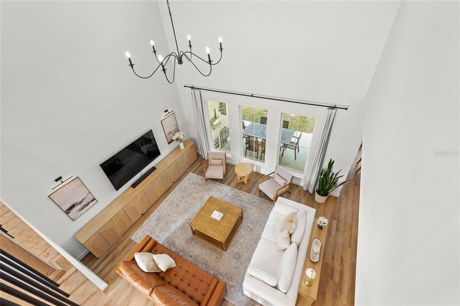 Furnished interior view inside a new home in , St. Cloud (Image 10).