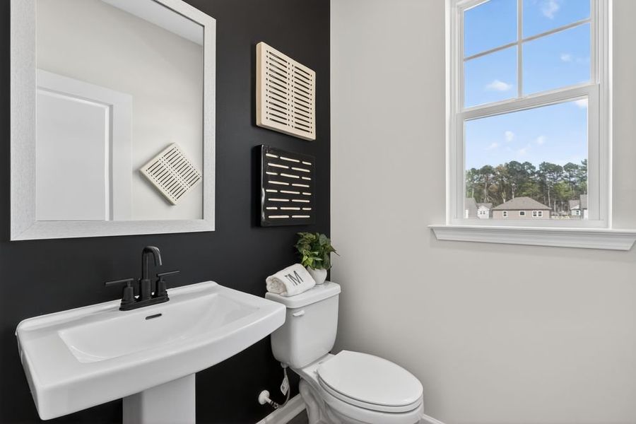 Furnished interior view inside a new home in Dreycott, Lawrenceville (Image 11).